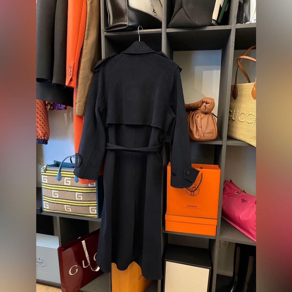 ZARA LONG WOOL BLEND COAT ZW COLLECTION LIMITED EDITION - Picture 14 of 15